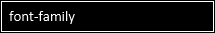 font-family