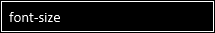 font-size