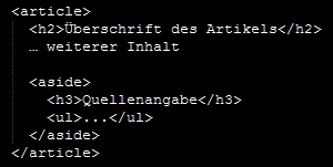 Bild aside