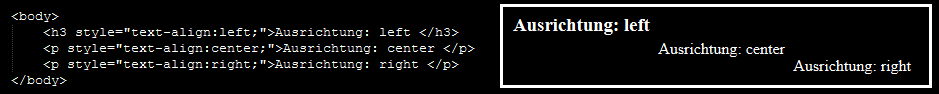 font-algin