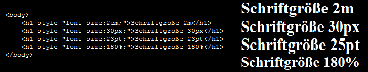 font-size
