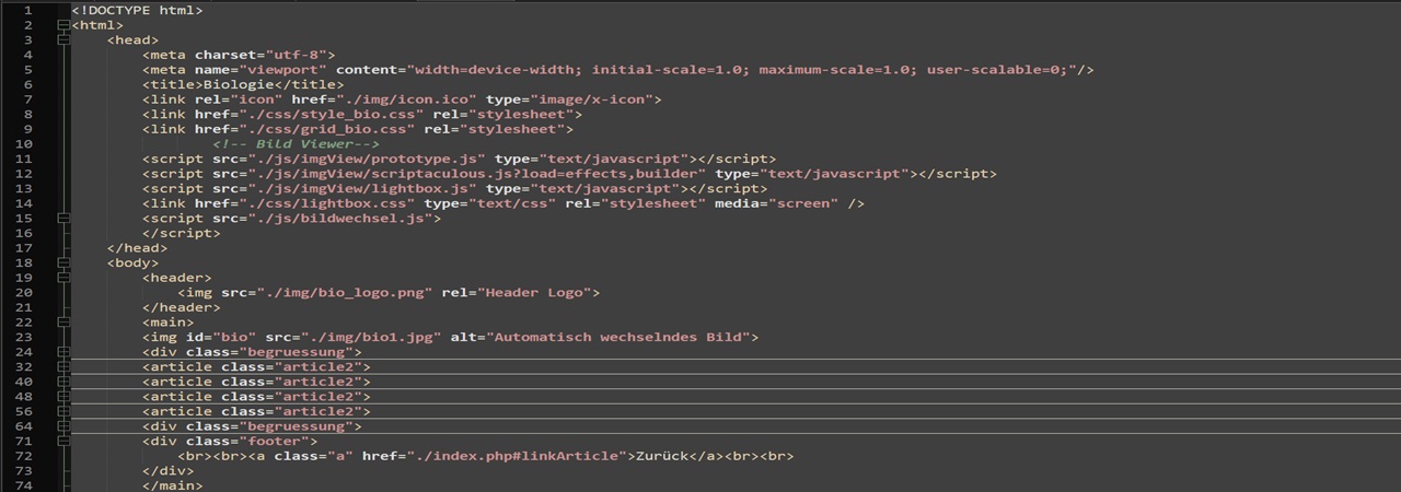 Automatisch wechselndes Bild